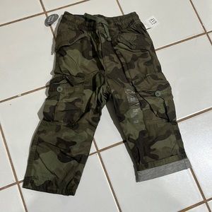 Camouflage jogger with drawstring waist cozy lined